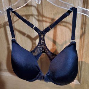 Maidenform One Fab Fit Everyday Full Coverage Racerback Bra in Black Cream White